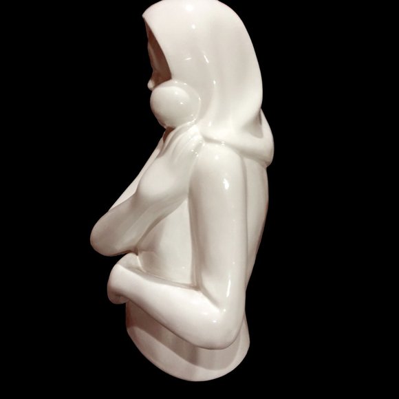 Madonna & Child Figurine, Gift For Her, Mother Child Figurine, Home Decor - Picture 3 of 11
